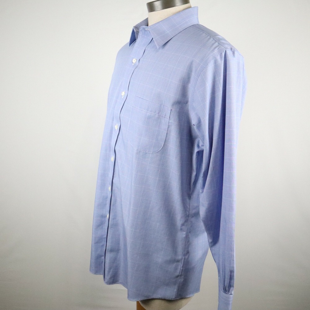 Brooks Brothers Shirt Mens 16-2/3 Regent Non Iron Button Up Plaid Long Sleeve - Picture 5 of 7